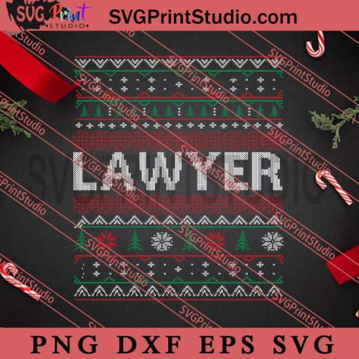 LAWYER SVG, Merry Christmas SVG, Christmas Sweater SVG EPS DXF PNG Digital Download