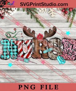 Nurse Christmas PNG, Merry Christmas PNG, Nurse PNG Digital Download