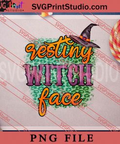 Resting Witch Face PNG, Witch PNG, Happy Halloween PNG Digital Download