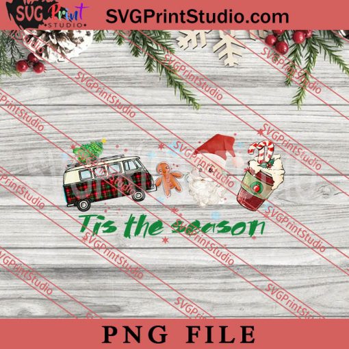 Tis The Season PNG, Coffee PNG, Merry Christmas PNG Digital Download