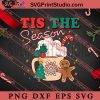 Tis the Season Retro Christmas SVG, Merry Christmas SVG, Xmas SVG EPS DXF PNG Digital Download