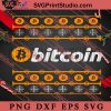 Bitcoin Crypto Cryptocurrencies Christmas SVG, Merry Christmas SVG, Crypto SVG EPS DXF PNG Digital Download