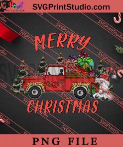 Christmas Gnome Merry Christmas Car PNG, Merry Christmas PNG, Gnome PNG Digital Download