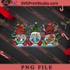 Christmas Gnomes With Lights PNG, Merry Christmas PNG, Gnome PNG Digital Download
