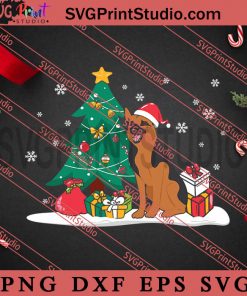 Christmas Lights Funny Dog Xmas SVG, Merry Christmas SVG, Dog Christmas SVG EPS DXF PNG Digital Download