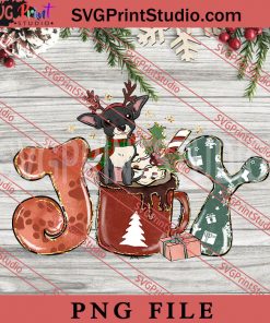 Joy Chihuahua PNG, Merry Christmas PNG, Dog PNG Digital Download