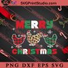 Merry Christmas Chicken Buffalo Leopard SVG, Christmas Gift SVG, Leopard SVG PNG EPS DXF Silhouette Cut Files