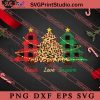 Teach Love Inspire Teacher Christmas SVG, Christmas Gift SVG PNG EPS DXF Silhouette Cut Files