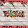 Merry Teacher PNG, Merry Christmas PNG, Teacher PNG Digital Download