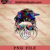 Messy Bun and Getting Things Done PNG, Skull PNG, Messy bun Girl PNG Digital Download