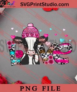 Baby Cow Love PNG, Happy Vanlentine's day PNG, Gnome PNG Digital Download