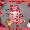 Coffee Valentine Gnome PNG, Happy Vanlentine's day PNG, Gnome PNG Digital Download