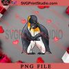 Valentines Day Penguin Couple Love PNG, Happy Vanlentine's day PNG, Animals PNG Digital Download