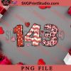 143 Valentine PNG, Happy Vanlentine's day PNG, Leopard PNG Digital Download