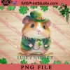 Lucky Hamster PNG, St.Patrick's day PNG, Animals PNG Digital Download