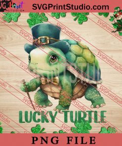 Lucky Turtle PNG, St.Patrick's day PNG, Animals PNG Digital Download