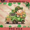 Trucks Lucky PNG, St.Patrick's day PNG, Gnome PNG Digital Download