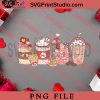 Valentine Coffee PNG, Happy Vanlentine's day PNG, Retro Sweet Valentine PNG Digital Download
