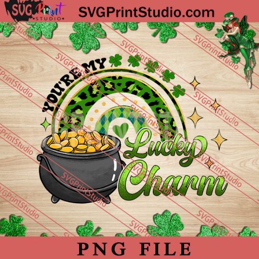 Youre My Lucky Charm PNG, St.Patrick's day PNG, Clover PNG, Lucky PNG Digital Download