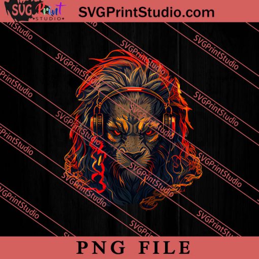 Badass Gangster Lion PNG, Gangster PNG, Animals PNG Digital Download