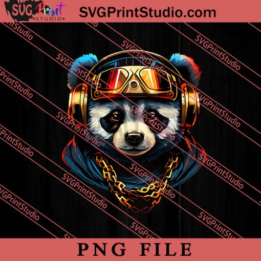 Badass Gangster Panda PNG, Gangster PNG, Animals PNG Digital Download