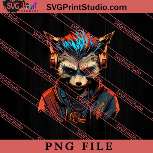 Badass Gangster Raccon PNG, Gangster PNG, Animals PNG Digital Download