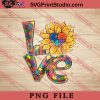 Love Autism Sunflower PNG, Autism Awareness PNG, Sunflower PNG Digital Download