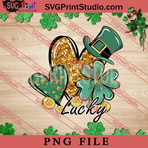 Lucky PNG, St.Patrick's day PNG, Clover PNG Digital Download