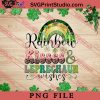 Rainbow Kisses And Leprechaun Wishes PNG, St.Patrick's day PNG, Clover PNG, Gnome PNG Digital Download