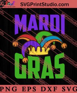 Mardi Gras Jester Outfit SVG, Festival SVG EPS DXF PNG