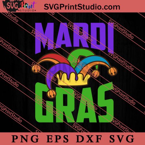 Mardi Gras Jester Outfit SVG, Festival SVG EPS DXF PNG