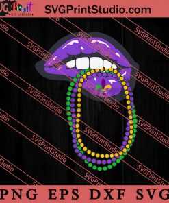 Mardi Gras Lips Queen Carnival SVG, Festival SVG EPS DXF PNG