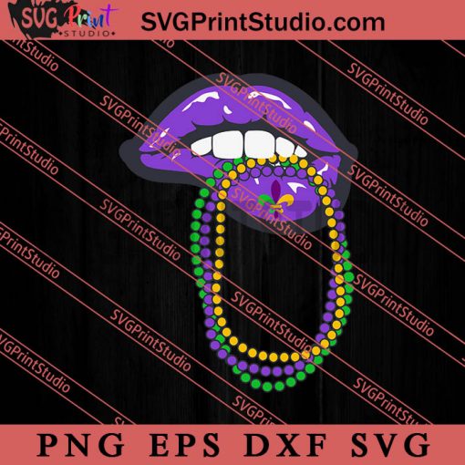 Mardi Gras Lips Queen Carnival SVG, Festival SVG EPS DXF PNG