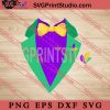 Mardi Gras Tuxedo Costume SVG, Festival SVG EPS DXF PNG