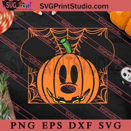 Halloween Mickey Pumpkin SVG, Halloween SVG, Horror SVG EPS DXF PNG