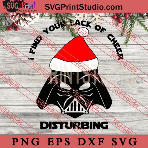 Darth Vader Christmas SVG, Merry Christmas SVG, Xmas SVG EPS DXF PNG